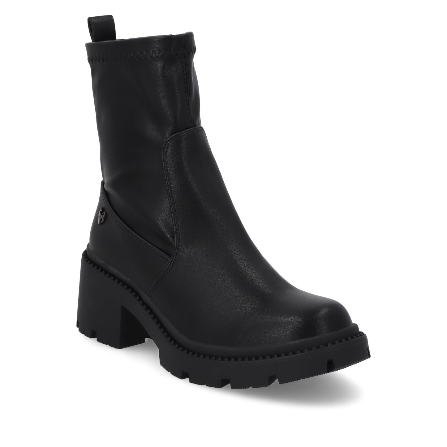 Botín Tacón Negro Mujer 45741