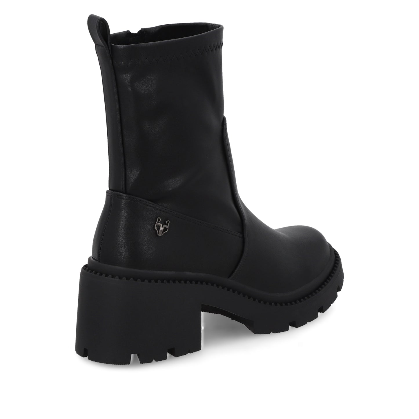 Botín Tacón Negro Mujer 45741