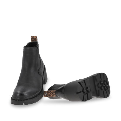 Botín Negro Mujer 45742
