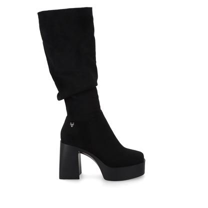Bota Tacón Negro Mujer 45773