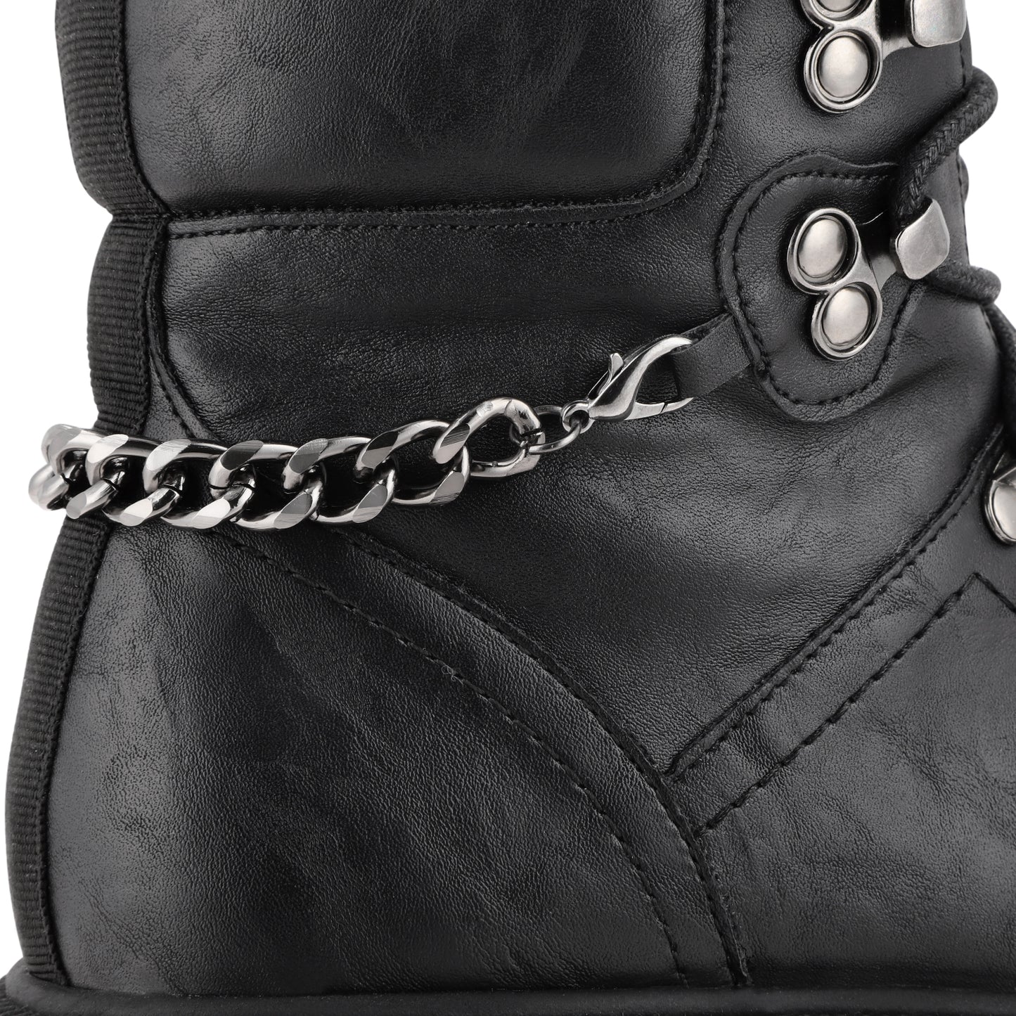 Botín Negro Mujer 45801
