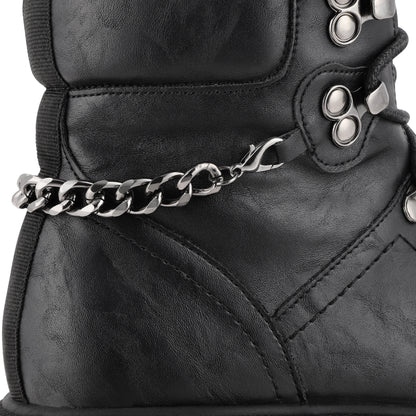 Botín Negro Mujer 45801