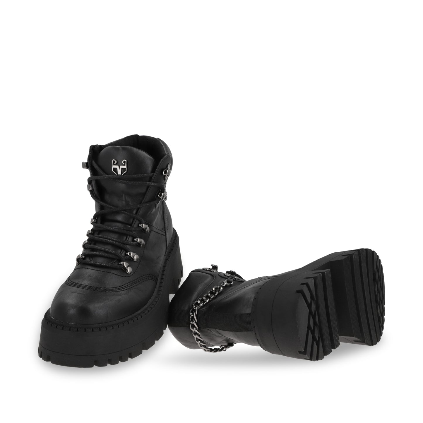 Botín Negro Mujer 45801