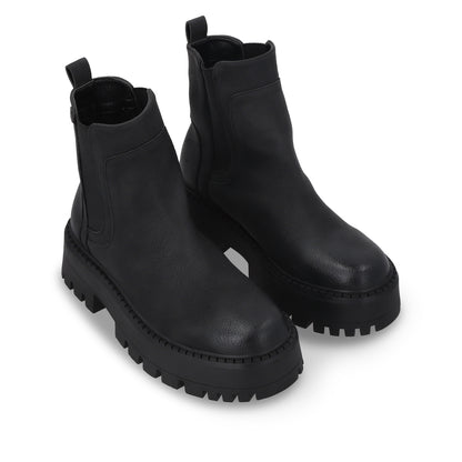 Botín Negro Mujer 45803