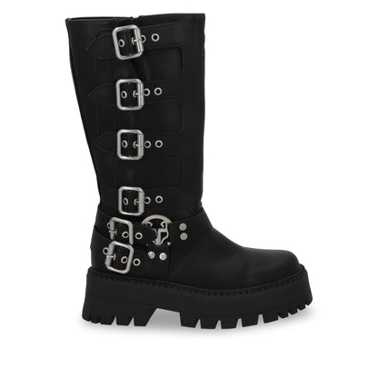 Bota Negro Mujer 45805