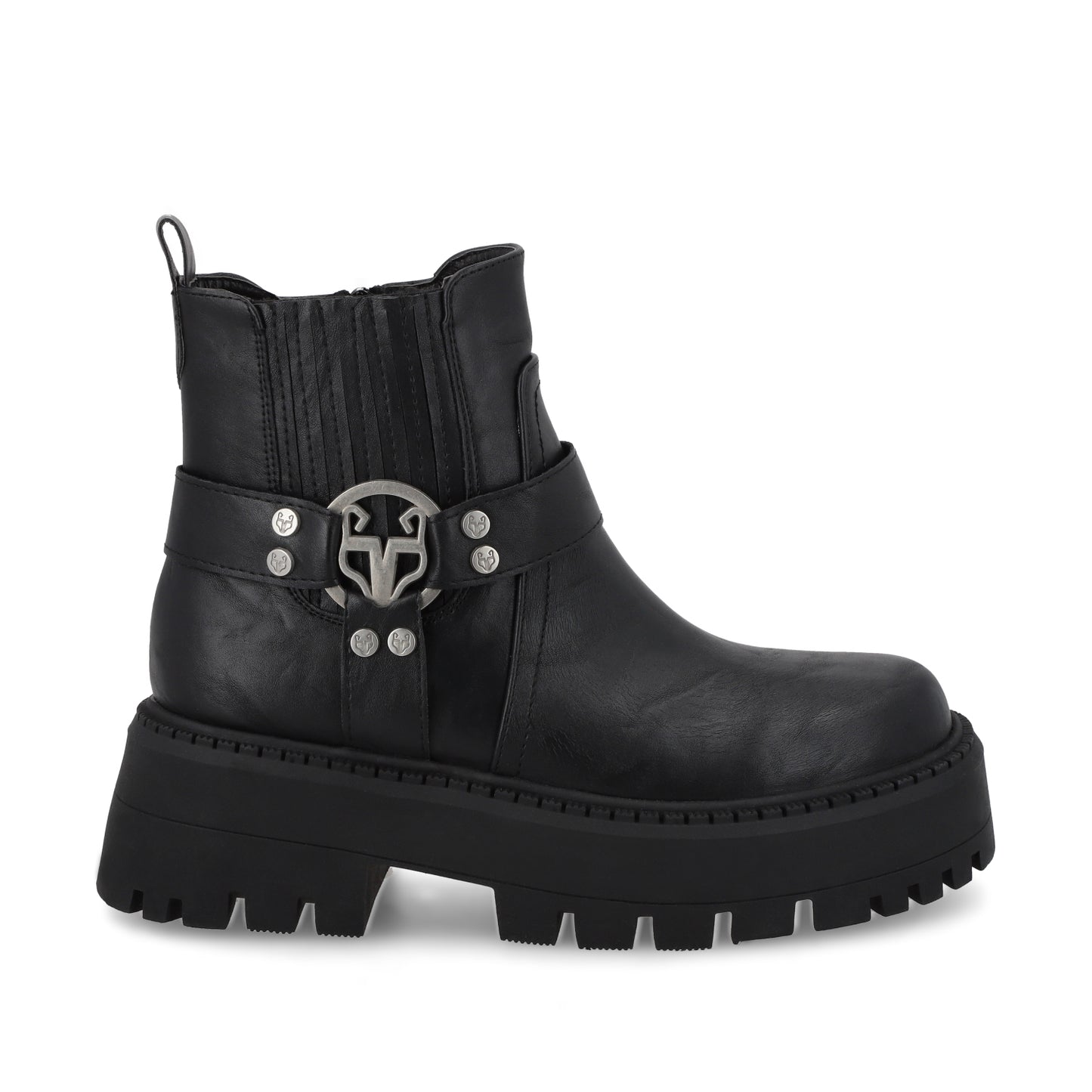 Botín Negro Mujer 45806
