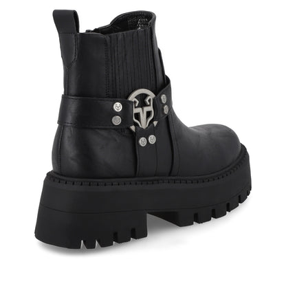 Botín Negro Mujer 45806
