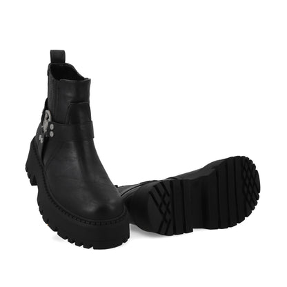Botín Negro Mujer 45806