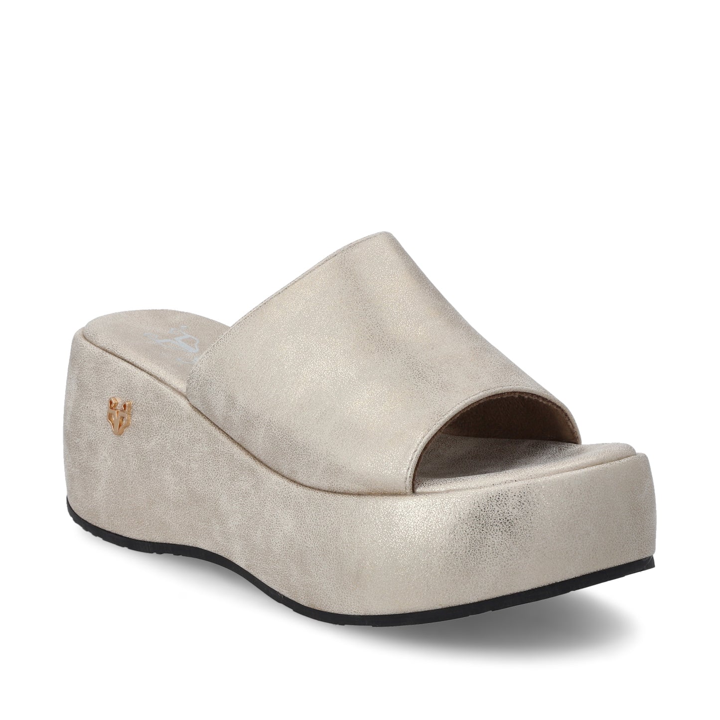 Sandalia Dorada Mujer 45824