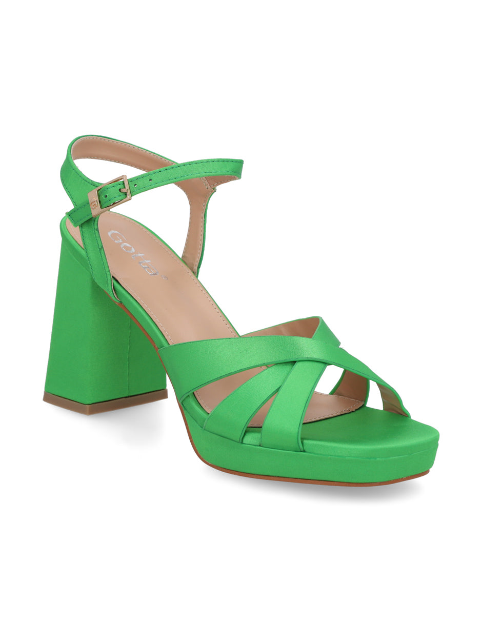 Zapatilla Verde Mujer 45902