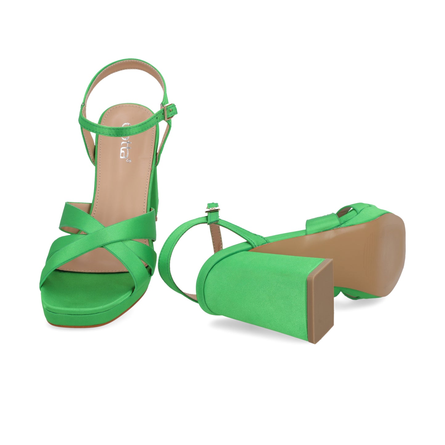 Zapatilla Verde Mujer 45902