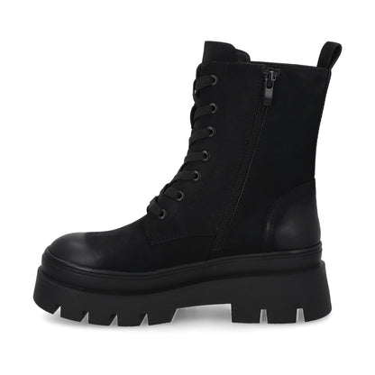 Botín Plataforma Negro Mujer 46102