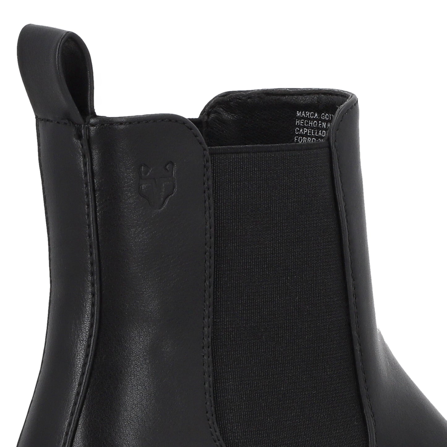 Botín Negro Mujer 46201