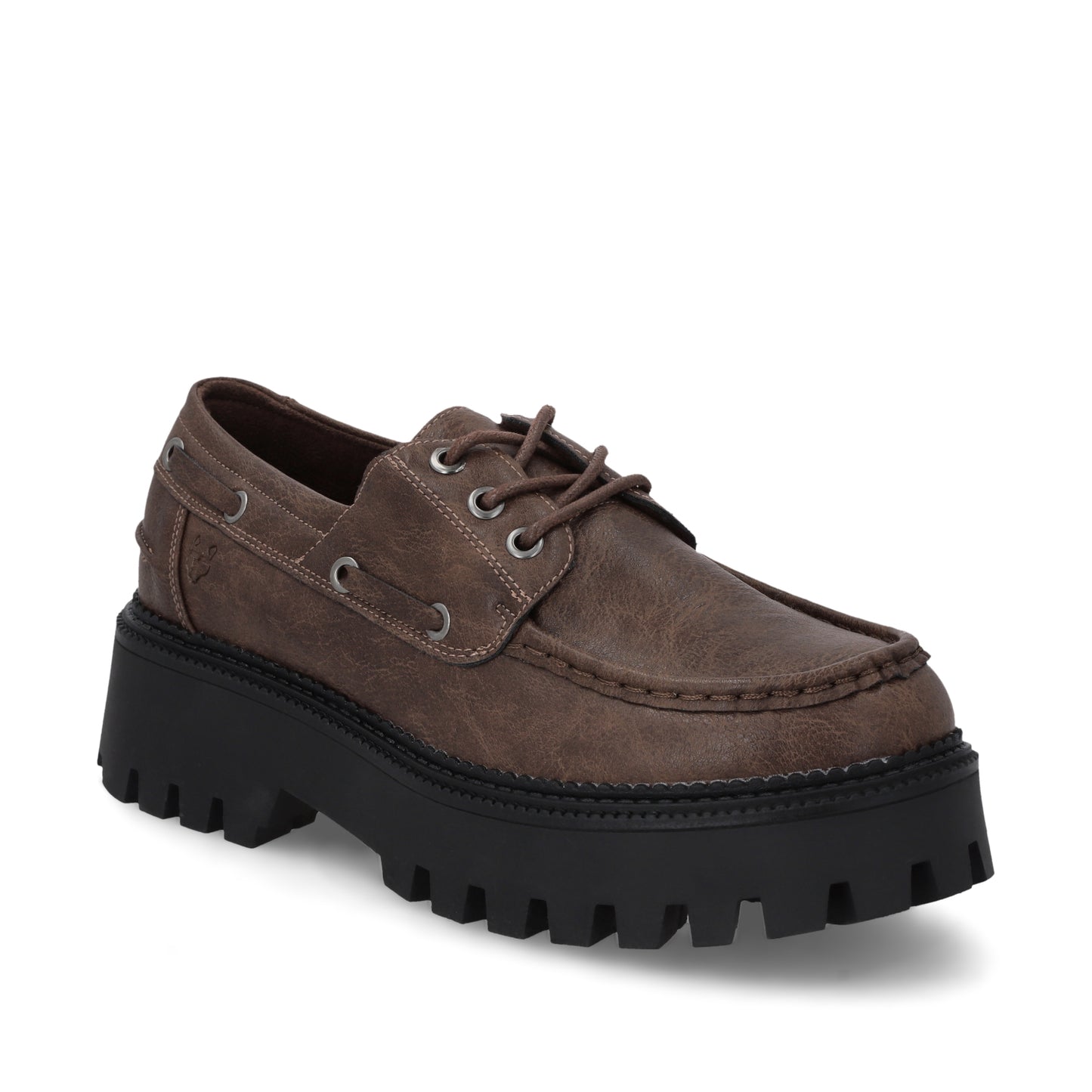 Zapato Plataforma Café Mujer 46302