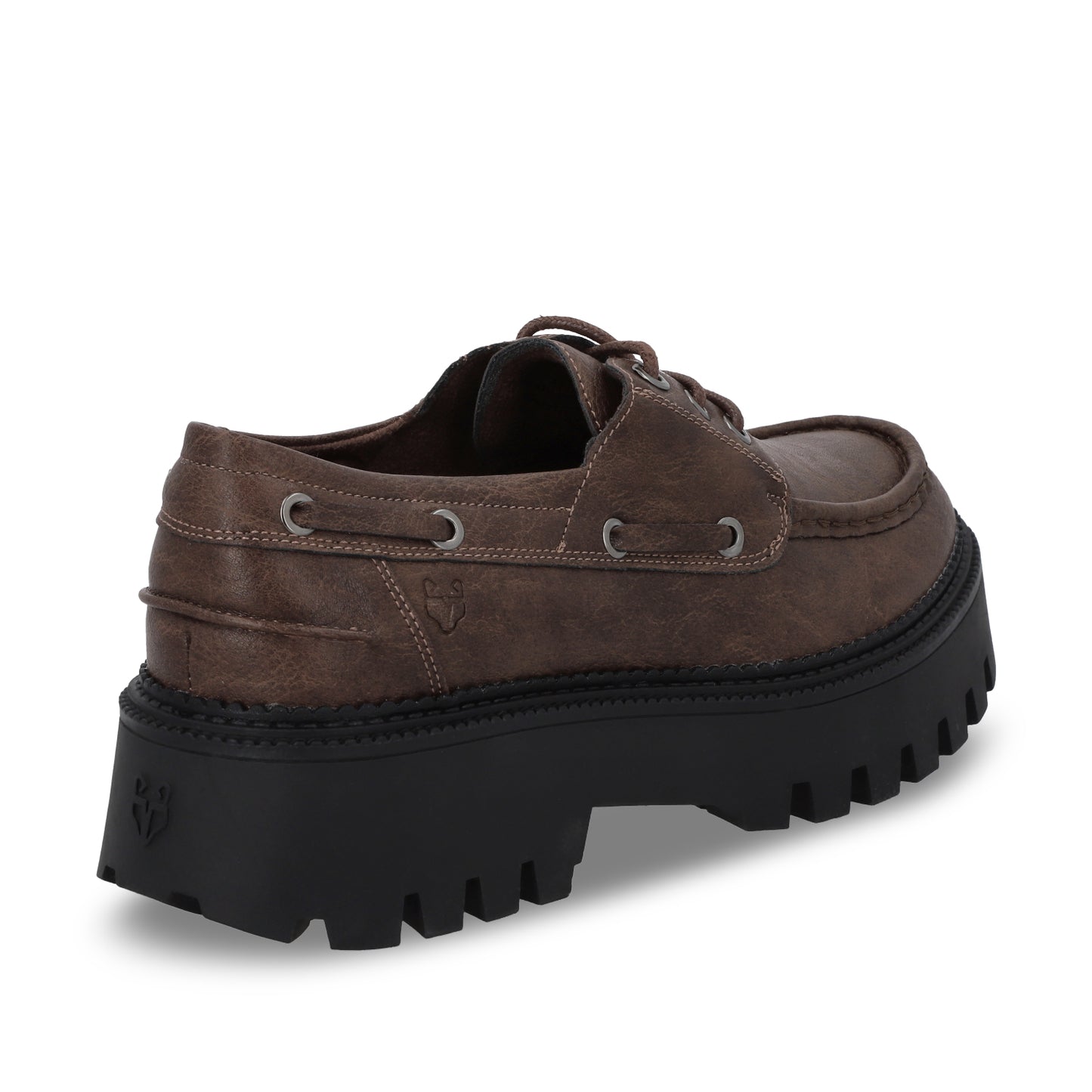 Zapato Plataforma Café Mujer 46302