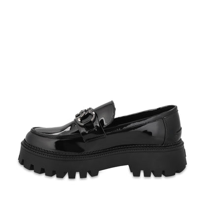 Zapato Plataforma Negro Mujer 4630323
