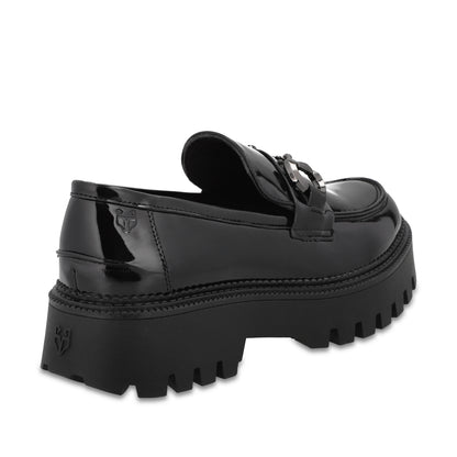Zapato Plataforma Negro Mujer 4630323