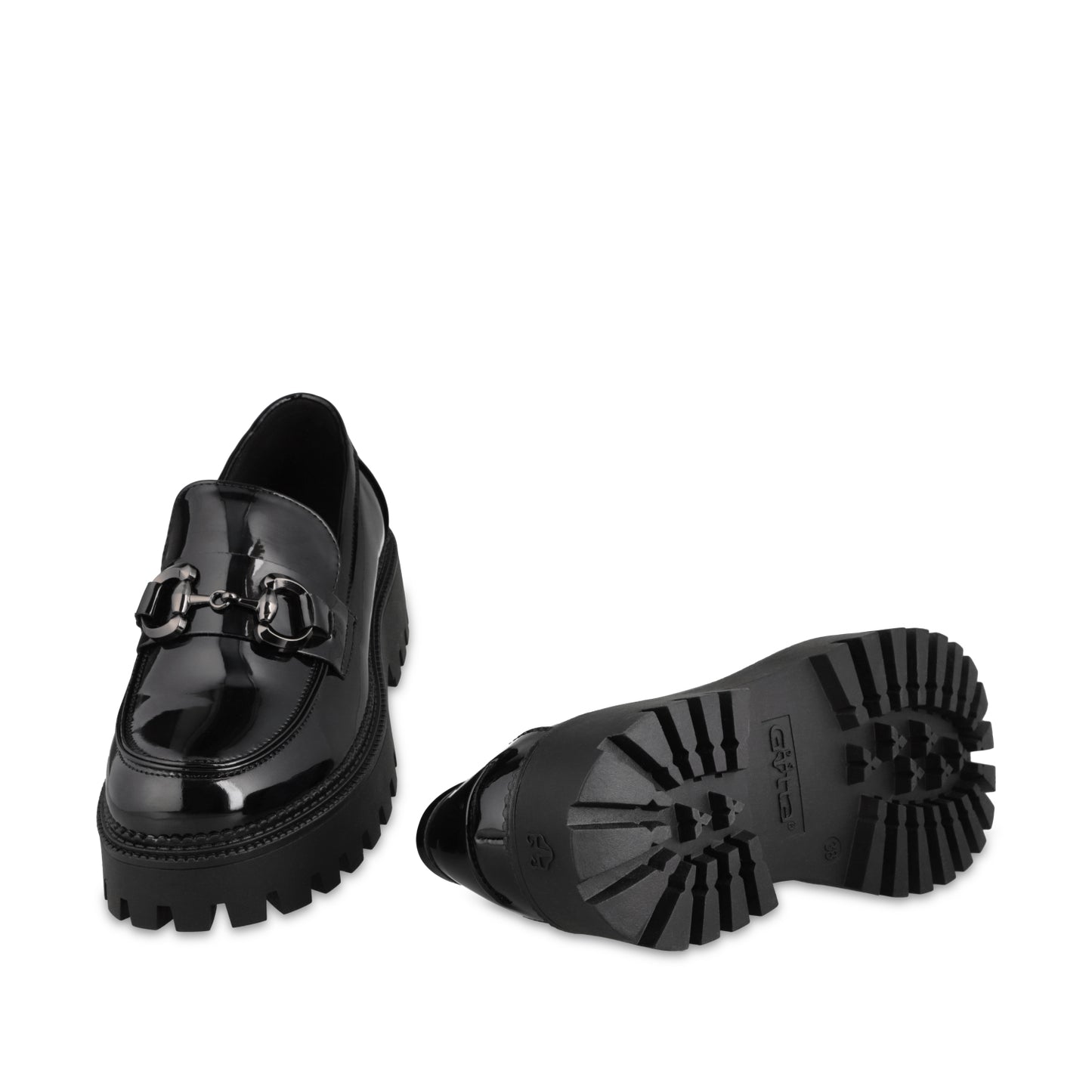 Zapato Plataforma Negro Mujer 4630323