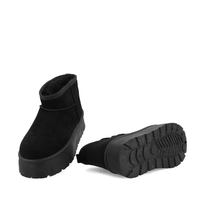 Botín Negro Mujer 48111