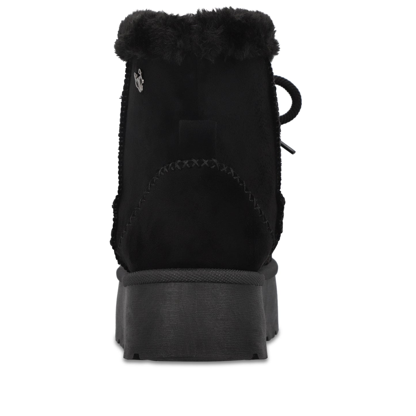 Botin Plataforma Negro Mujer 4811501