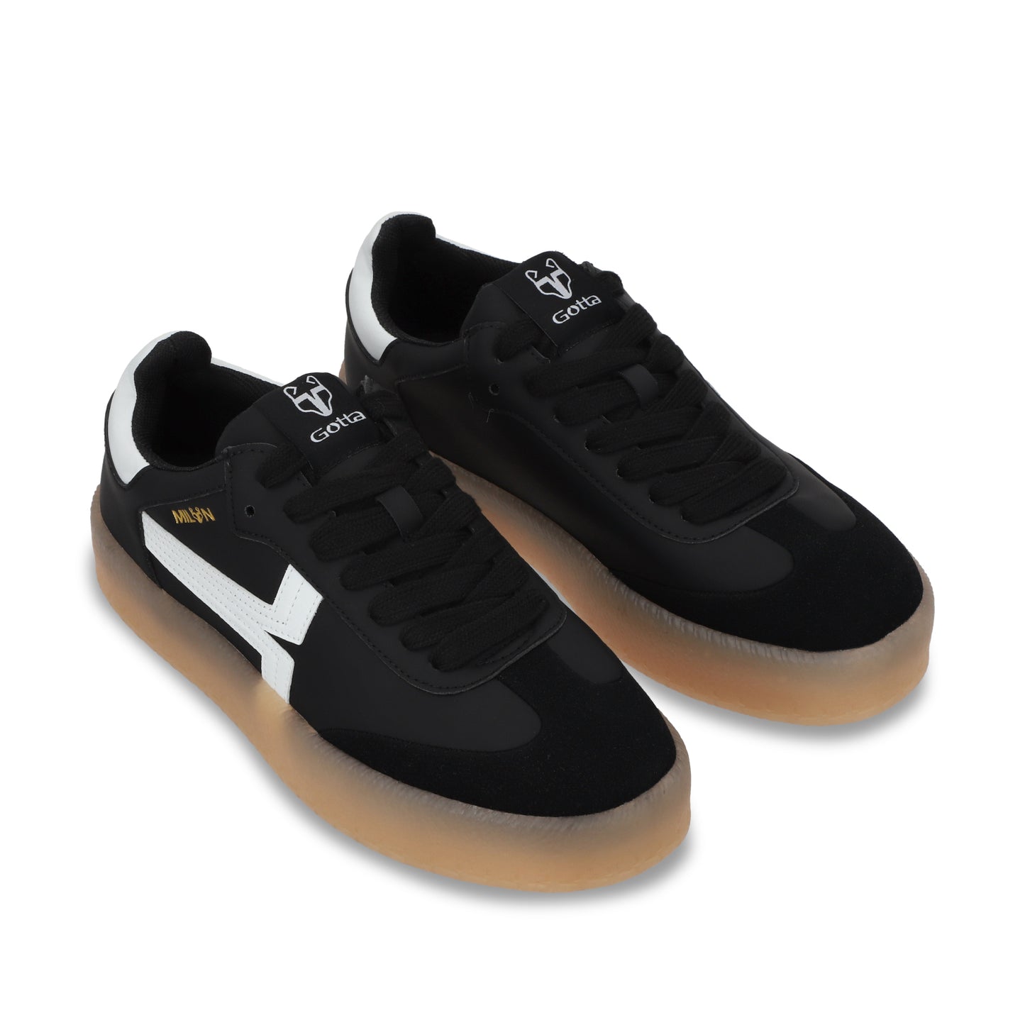 Tenis Milan Negro Mujer 53740