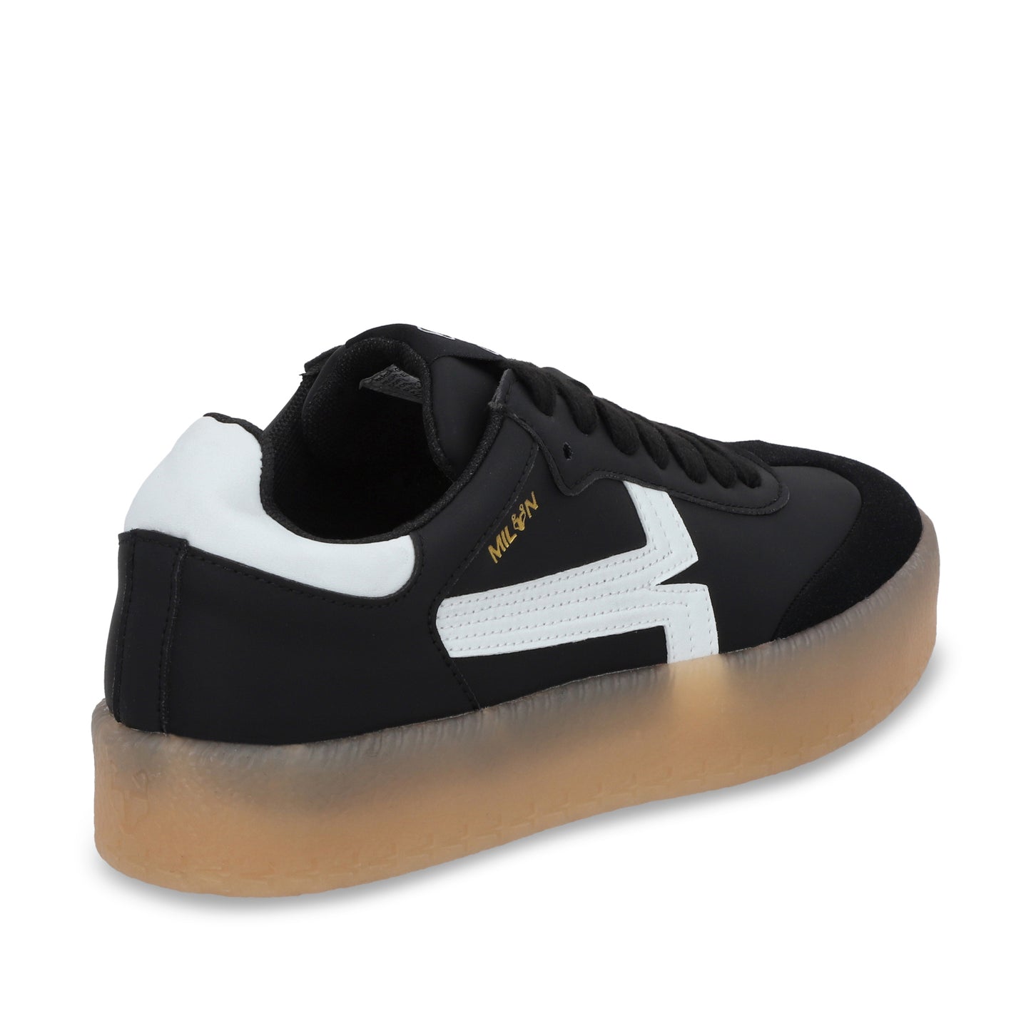Tenis Milan Negro Mujer 53740
