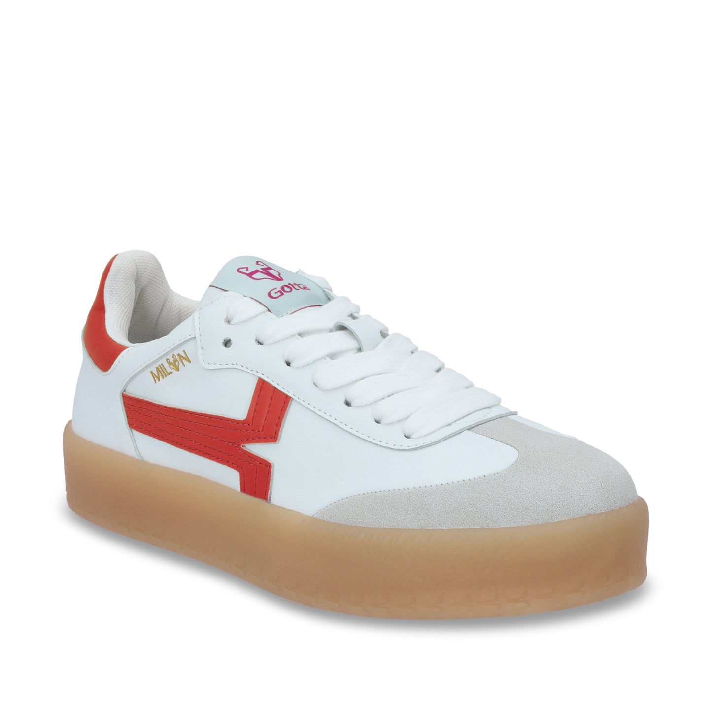 Tenis Milan Rojo Mujer 53740