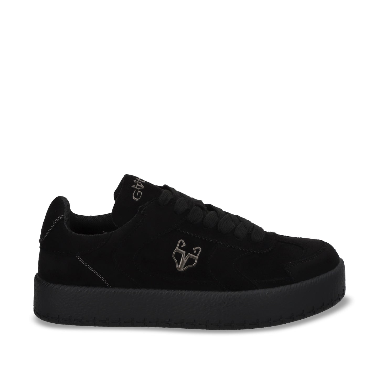 Tenis Plano Negro Mujer 53741