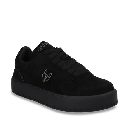 Tenis Plano Negro Mujer 53741