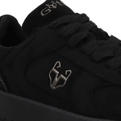 Tenis Plano Negro Mujer 53741