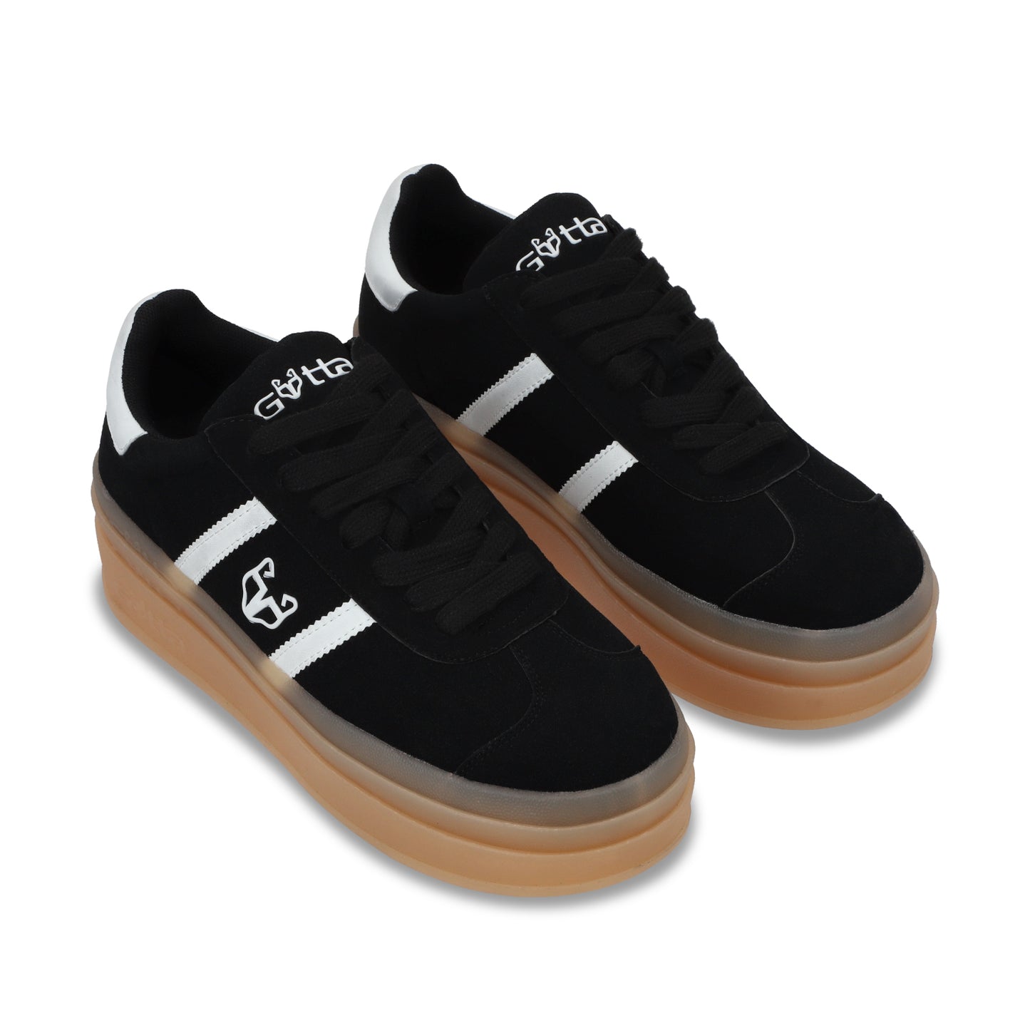 Tenis Roma Plataforma Negro Mujer 53750