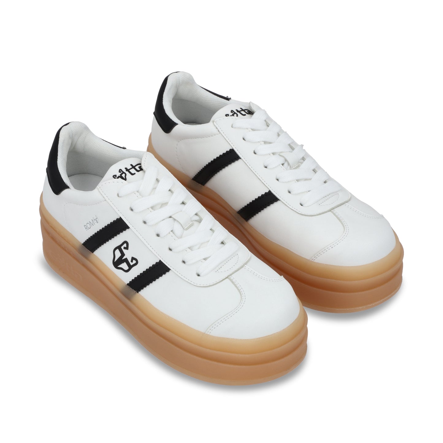 Tenis Roma Plataforma Blanco Mujer 53750