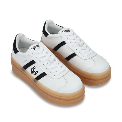 Tenis Roma Plataforma Blanco Mujer 53750