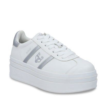 Tenis Roma Plataforma Plateado Mujer 53750