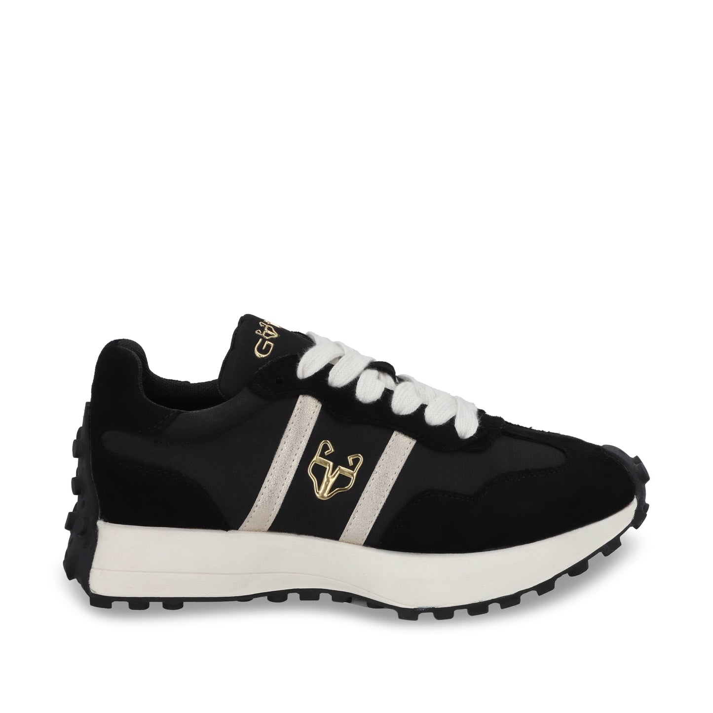 Tenis Plano Negro Mujer 53760