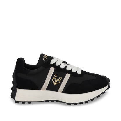 Tenis Plano Negro Mujer 53760