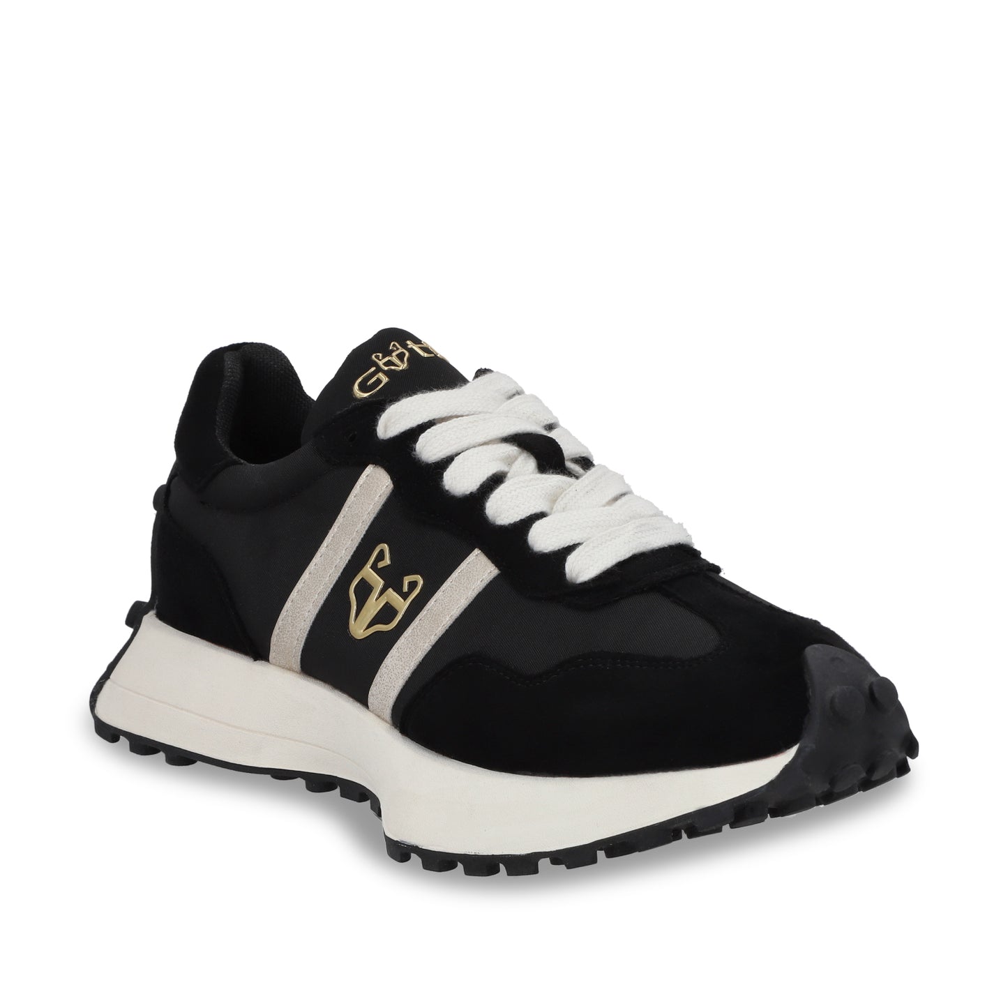 Tenis Plano Negro Mujer 53760