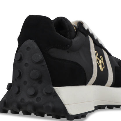 Tenis Plano Negro Mujer 53760