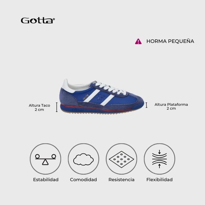 Tenis Ibiza Azul Mujer 53770