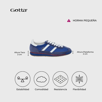 Tenis Ibiza Azul Mujer 53770