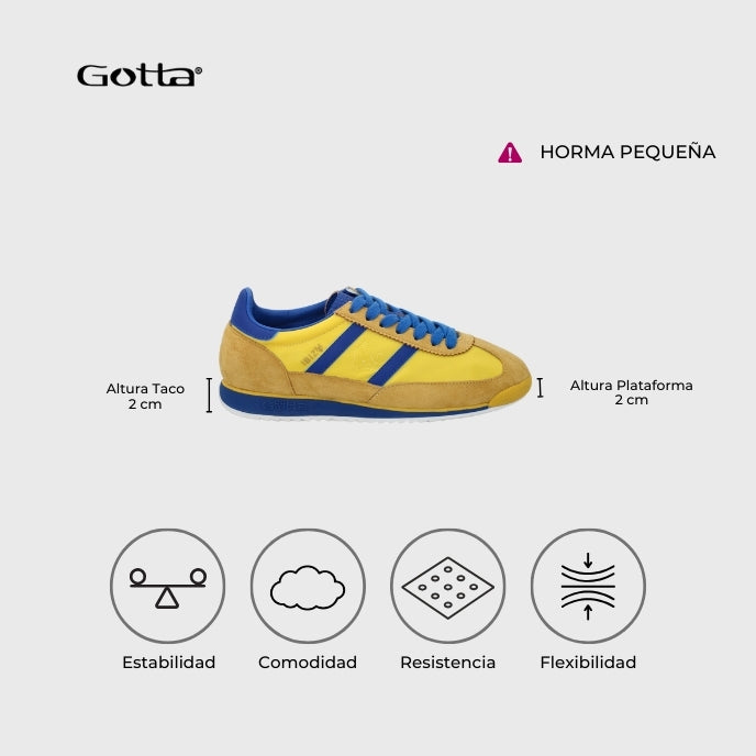 Tenis Ibiza Amarilla Mujer 53770