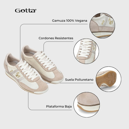 Tenis Ibiza Beige Mujer 53770