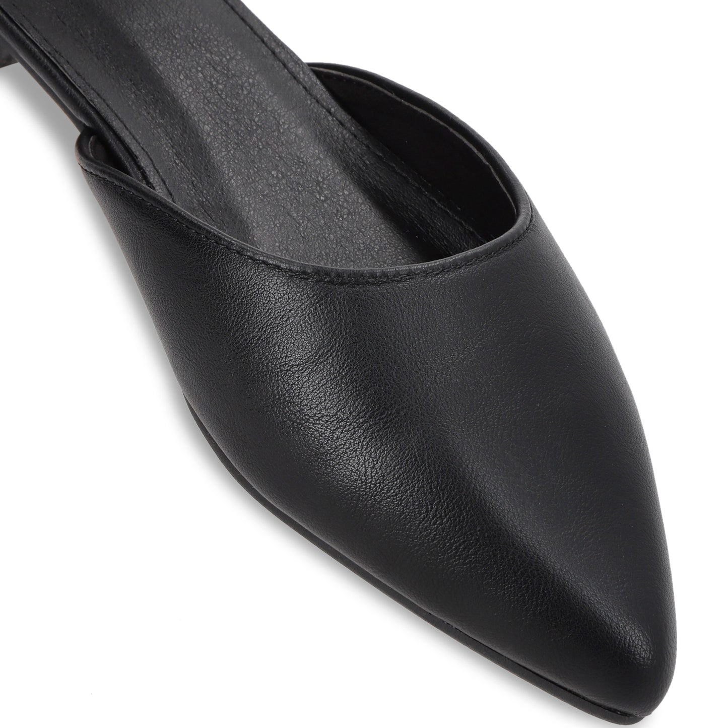 Ballerina Plano Negro Mujer 54010