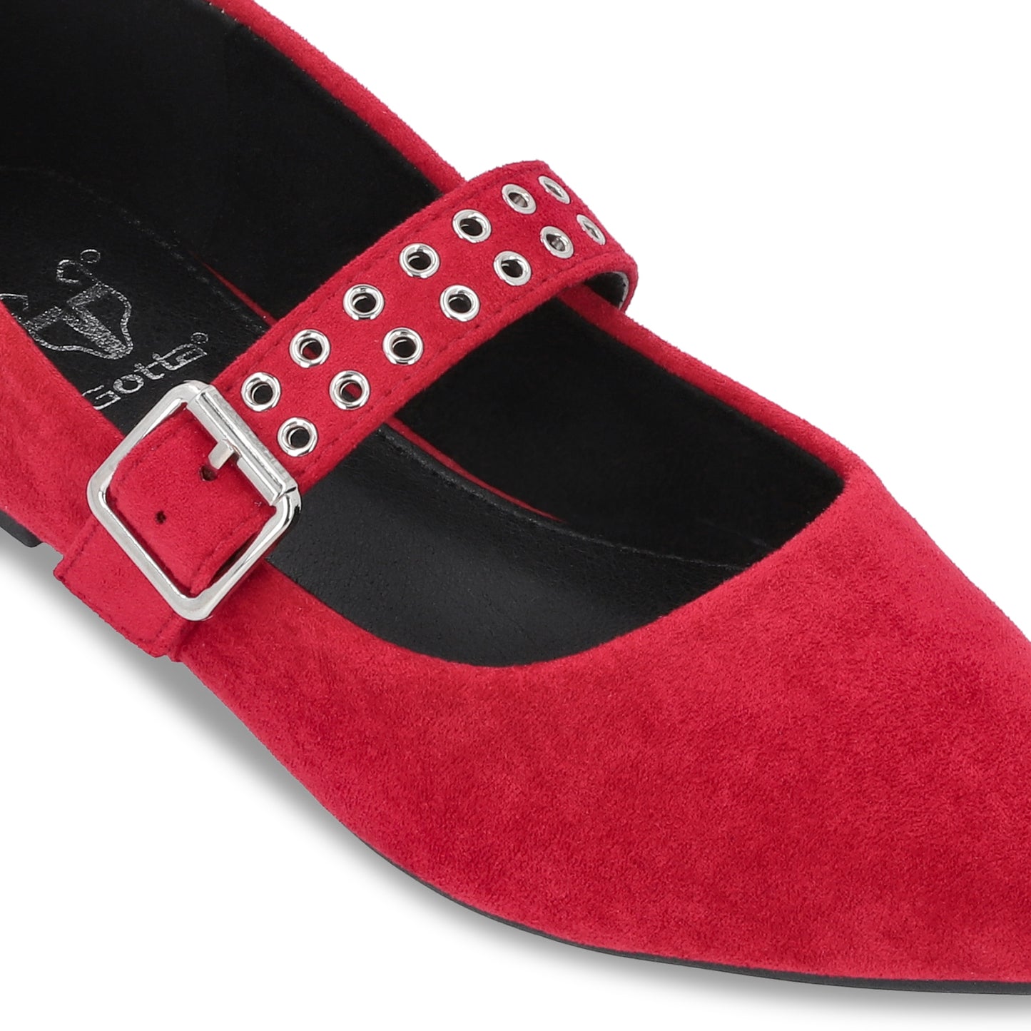 Ballerina Roja Mujer 54011