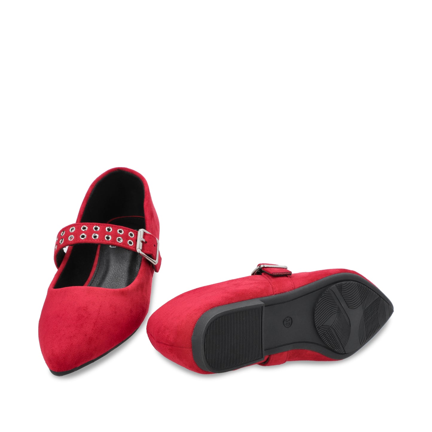 Ballerina Roja Mujer 54011