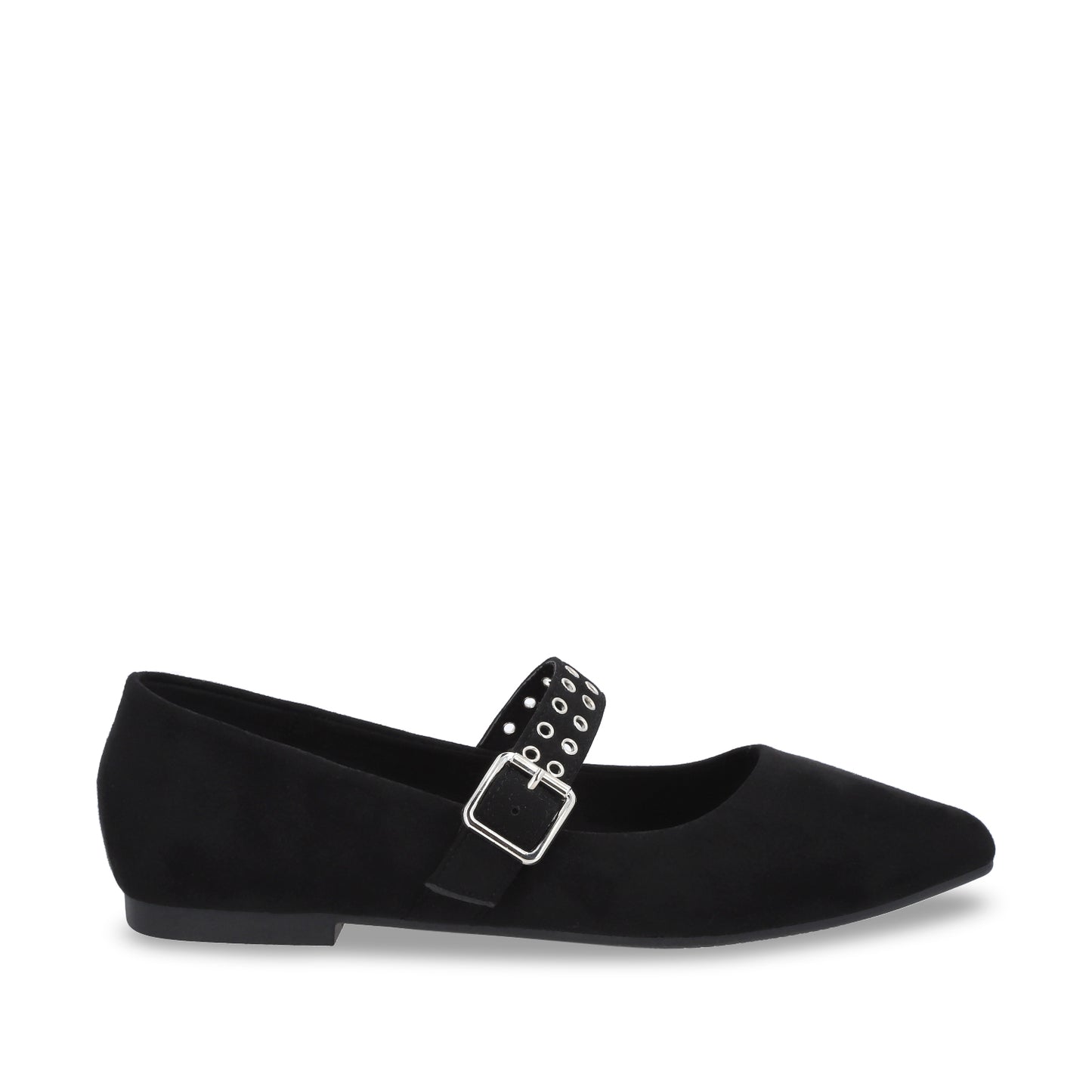 Ballerina Plano Negro Mujer 54011