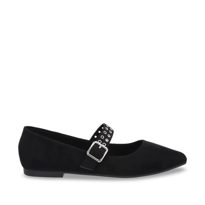 Ballerina Plano Negro Mujer 54011