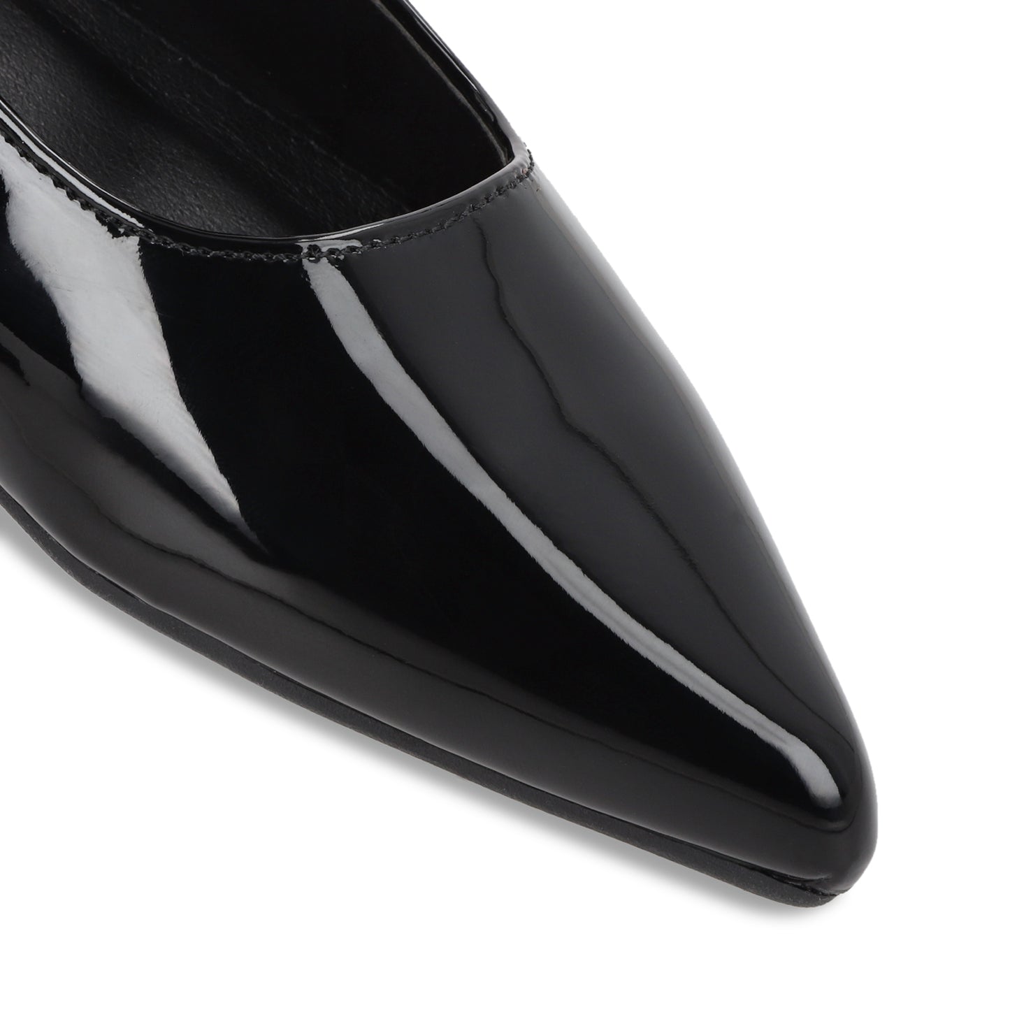 Ballerina Plano Negro Mujer 54012