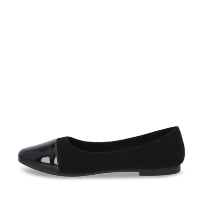 Ballerina Plano Negro Mujer 54020