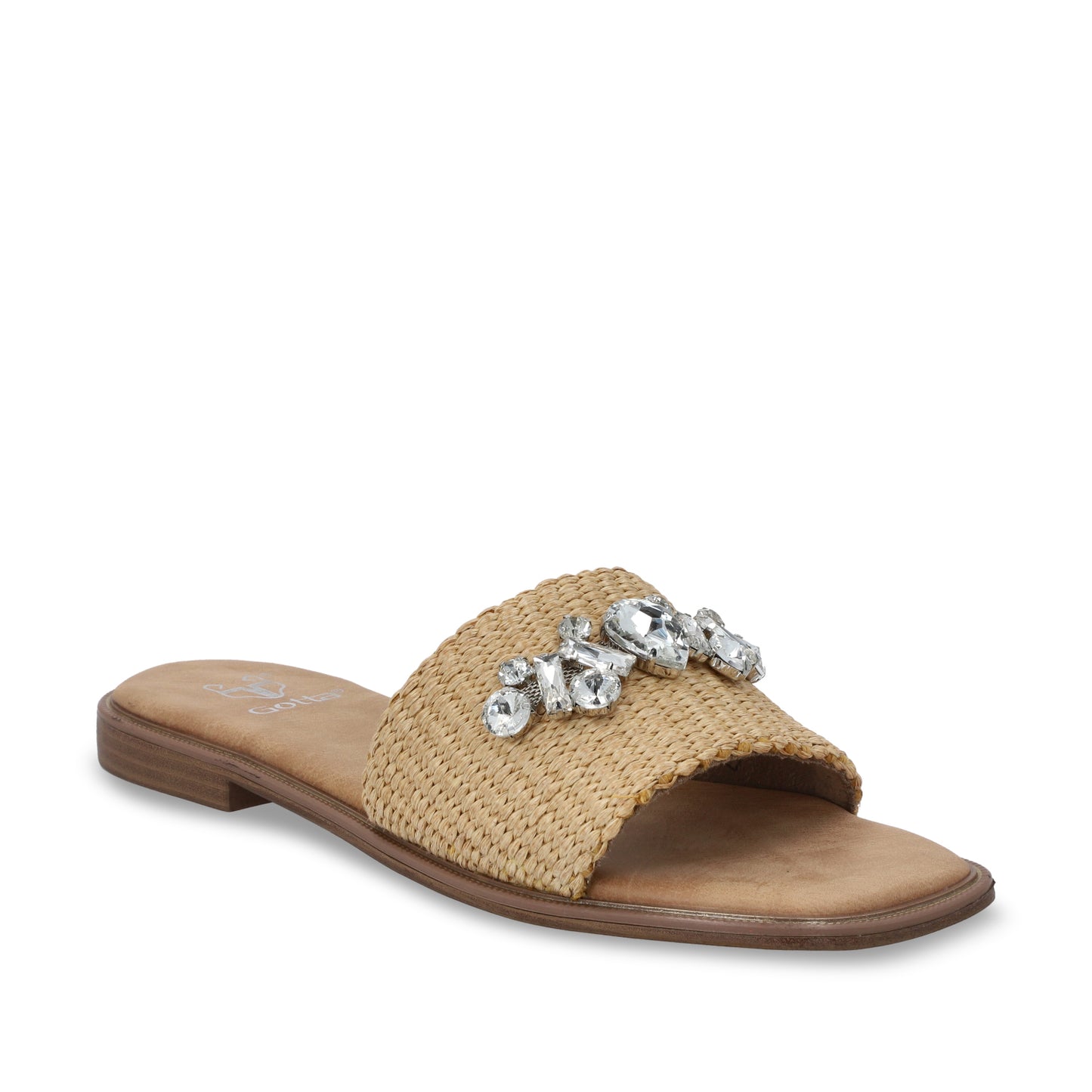 Sandalia Plano Rafia Mujer 55220